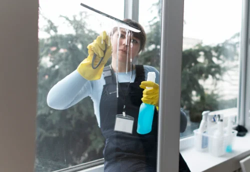 Nettoyage de vitres intérieures et extérieures au Bez